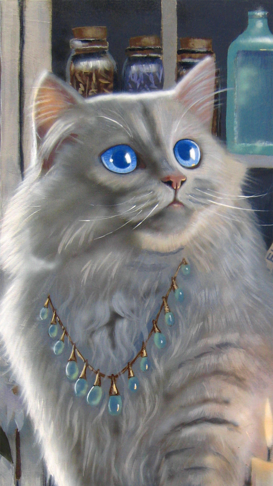 Feline art by Brutal Sun.