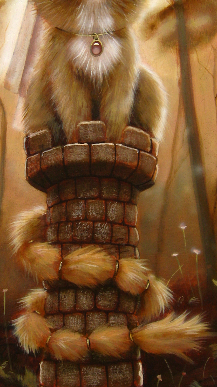 Feline art by Brutal Sun.