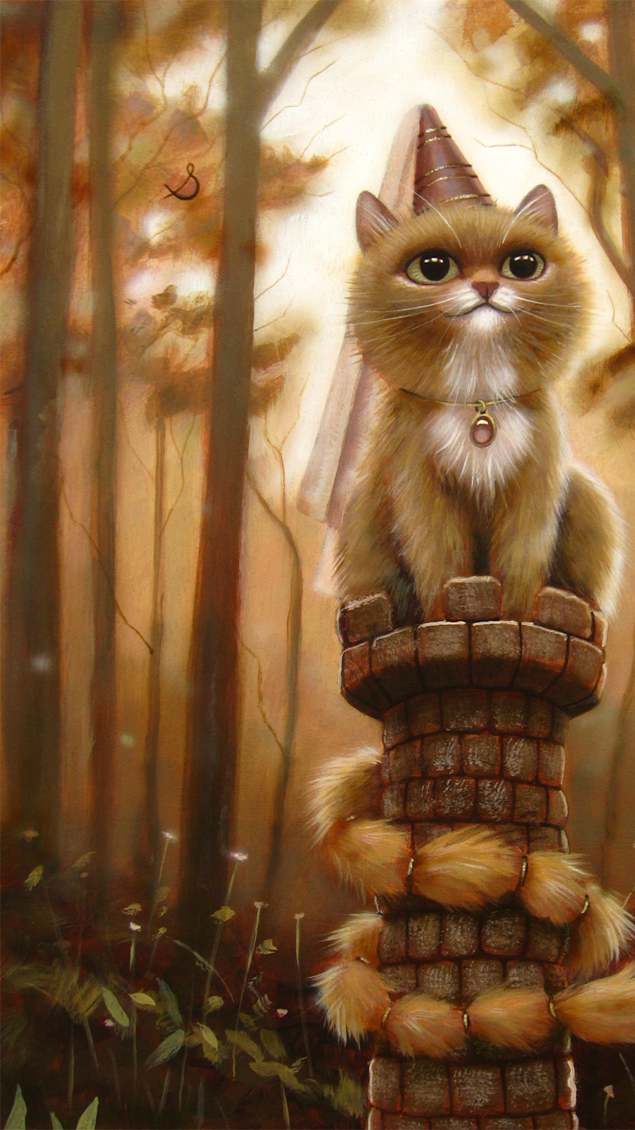 Feline art by Brutal Sun.