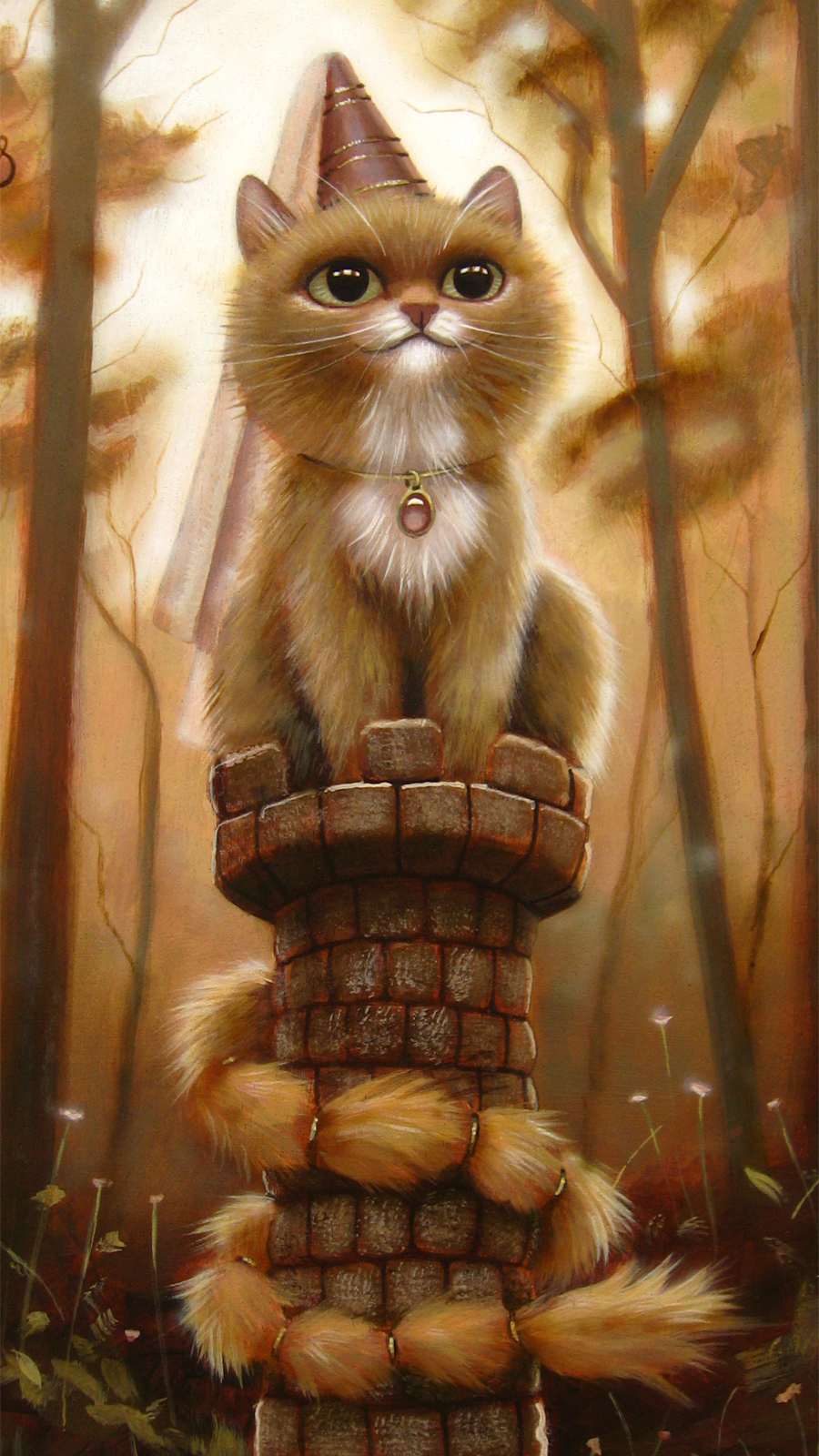 Feline art by Brutal Sun.