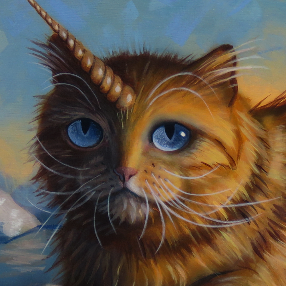 Feline art by Brutal Sun.